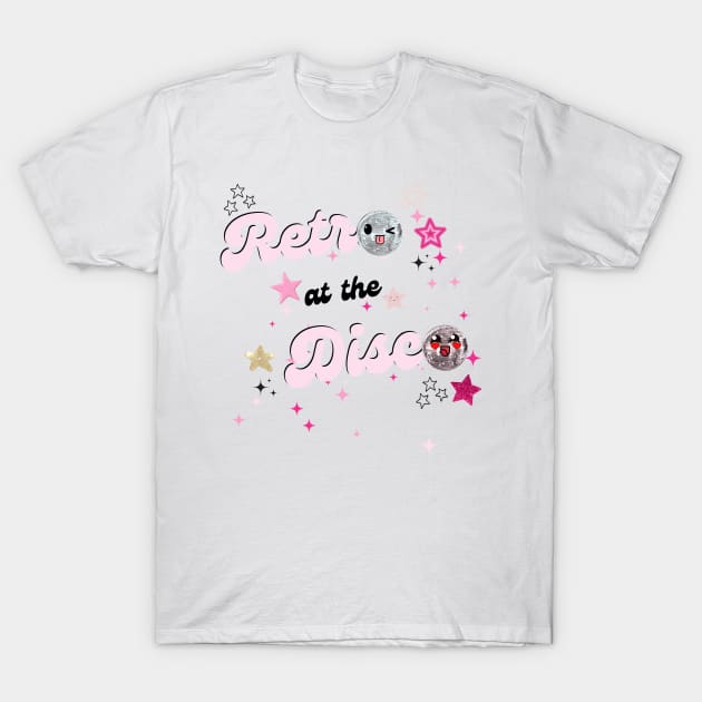 Retro at the disco kawaii T-Shirt by Once Upon a Find Couture 